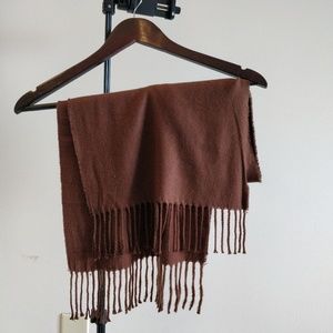 Brown scarf